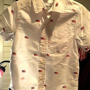 Children’s place United States flag button down